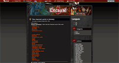 Desktop Screenshot of blogus.eredan.com