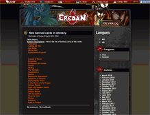 Tablet Screenshot of blogus.eredan.com